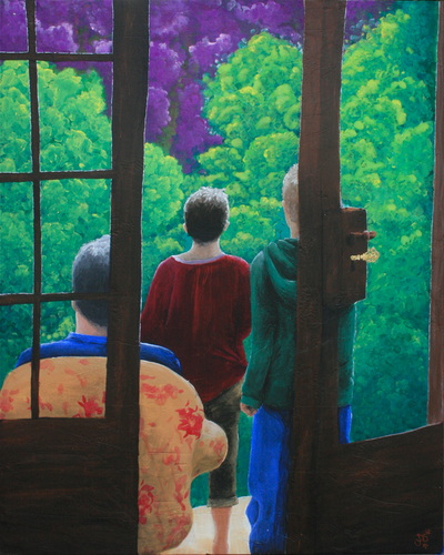 Blick in den Garten