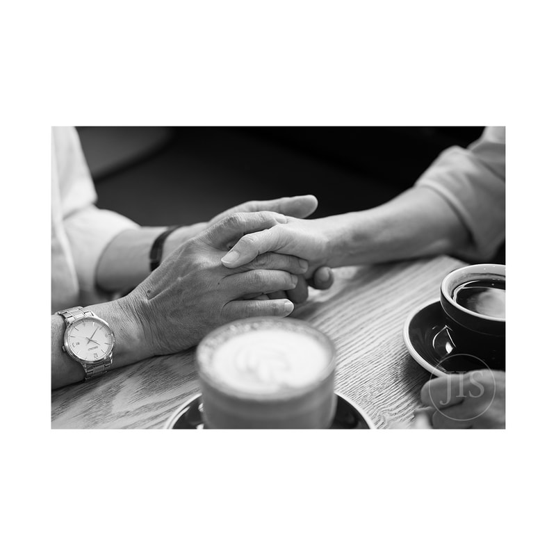 Holding hands