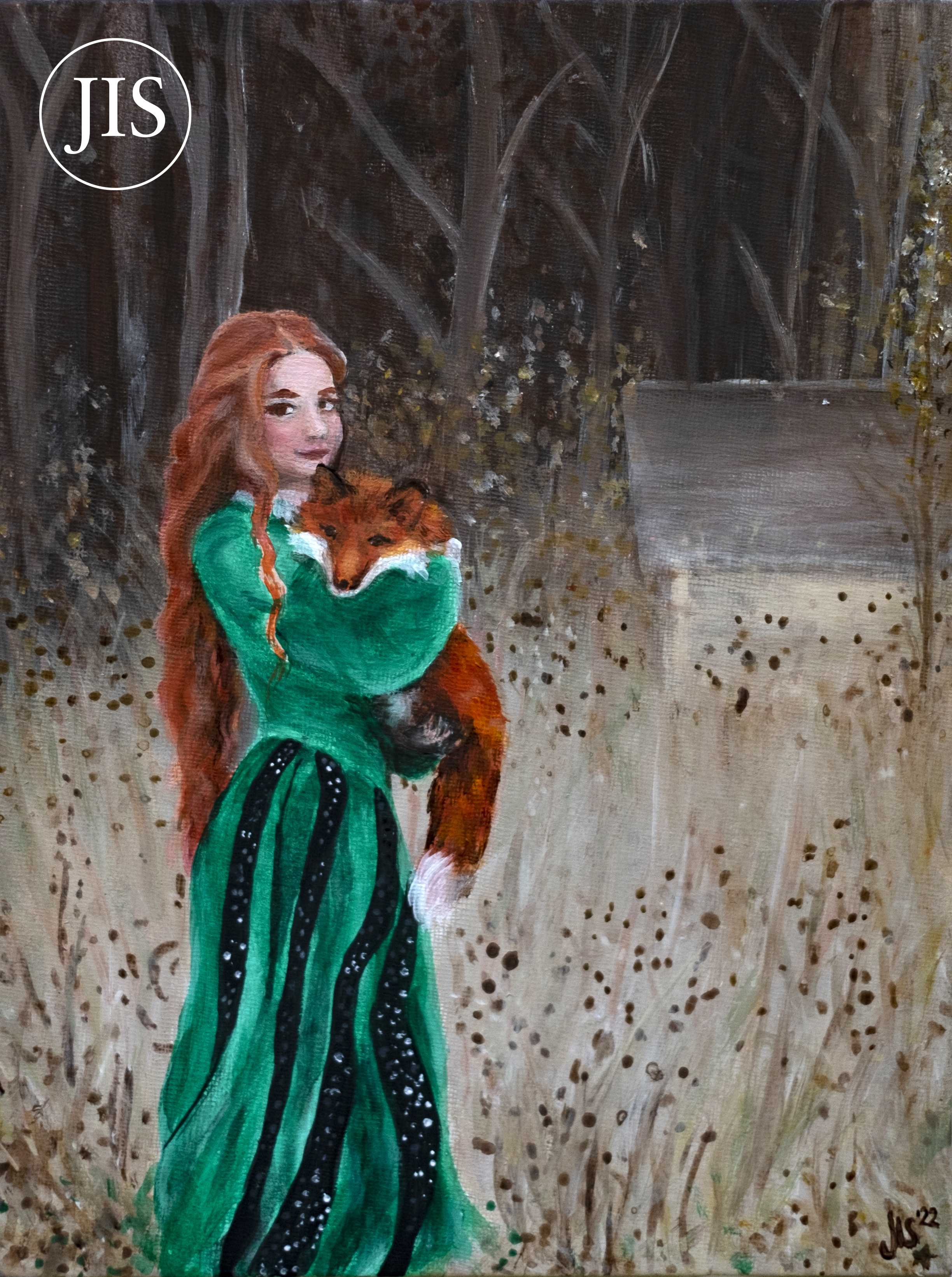 Mädchen mit Fuchs